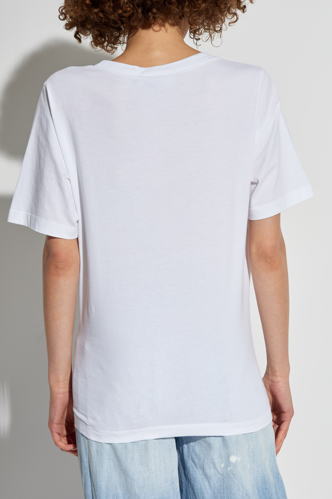 Tシャツ・カットソー DSQUARED2 Woman T-Shirt White S73GC0294 D20020 100 DSQUARED2 White Cotton T-Shirt for Women - S72GD0318